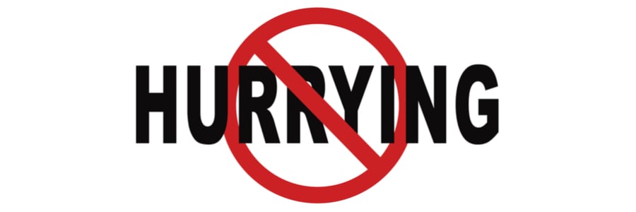 Blog Friday Roundup No Hurrying 26May17